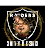 Raiders Shield Jon Gruden &quot;Chucky&quot; Men&#39;s T-Shirts - $21.99
