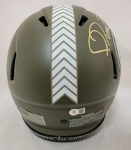 JEROME BETTIS SIGNED PITTSBURGH STEELERS STS SPEED AUTHENTIC HELMET BECKETT QR image 3