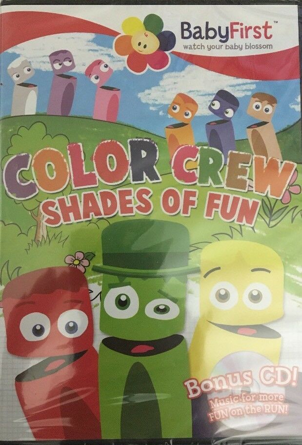 Babyfirst: Color Crew Shades Of Fun Dvd Rare and 50 similar items