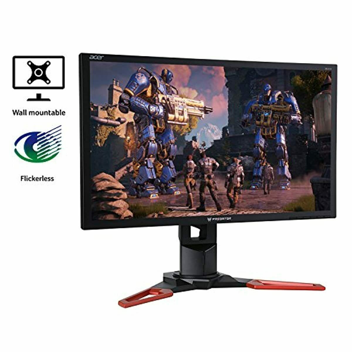 Acer Predator XB241H Bmipr 24Inch Full HD 1920x1080 NVIDIA GSync