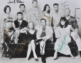 BEVERLY HILLS, 90210 CAST SIGNED PHOTO X10 - Jason Priestley, Jennie Gar... - $559.00