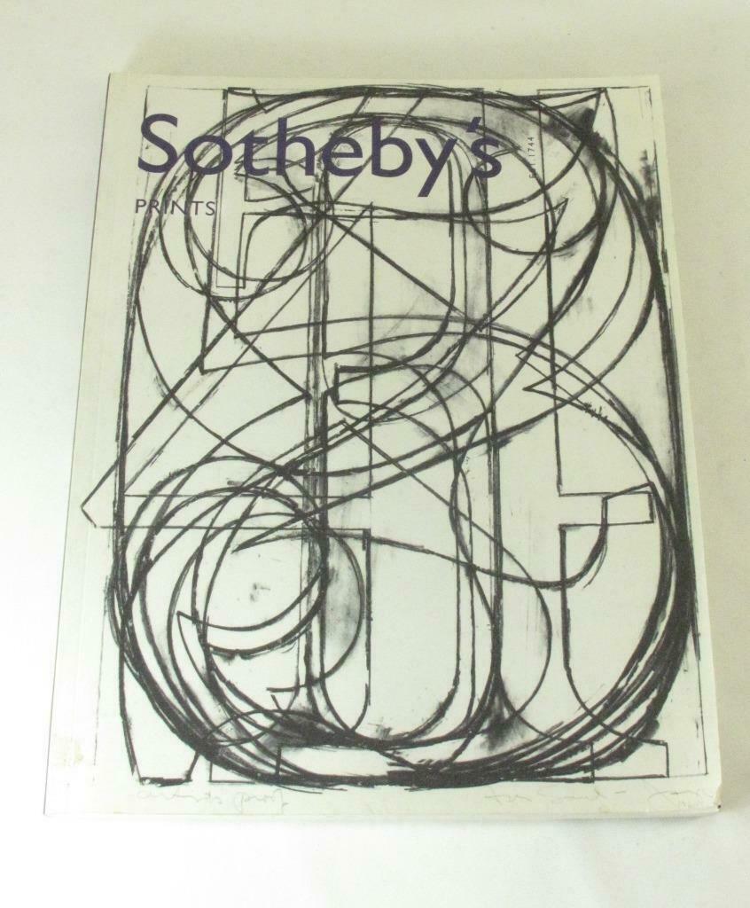 Sothebys NY Auction Catalog Prints May 2001 - $23.33
