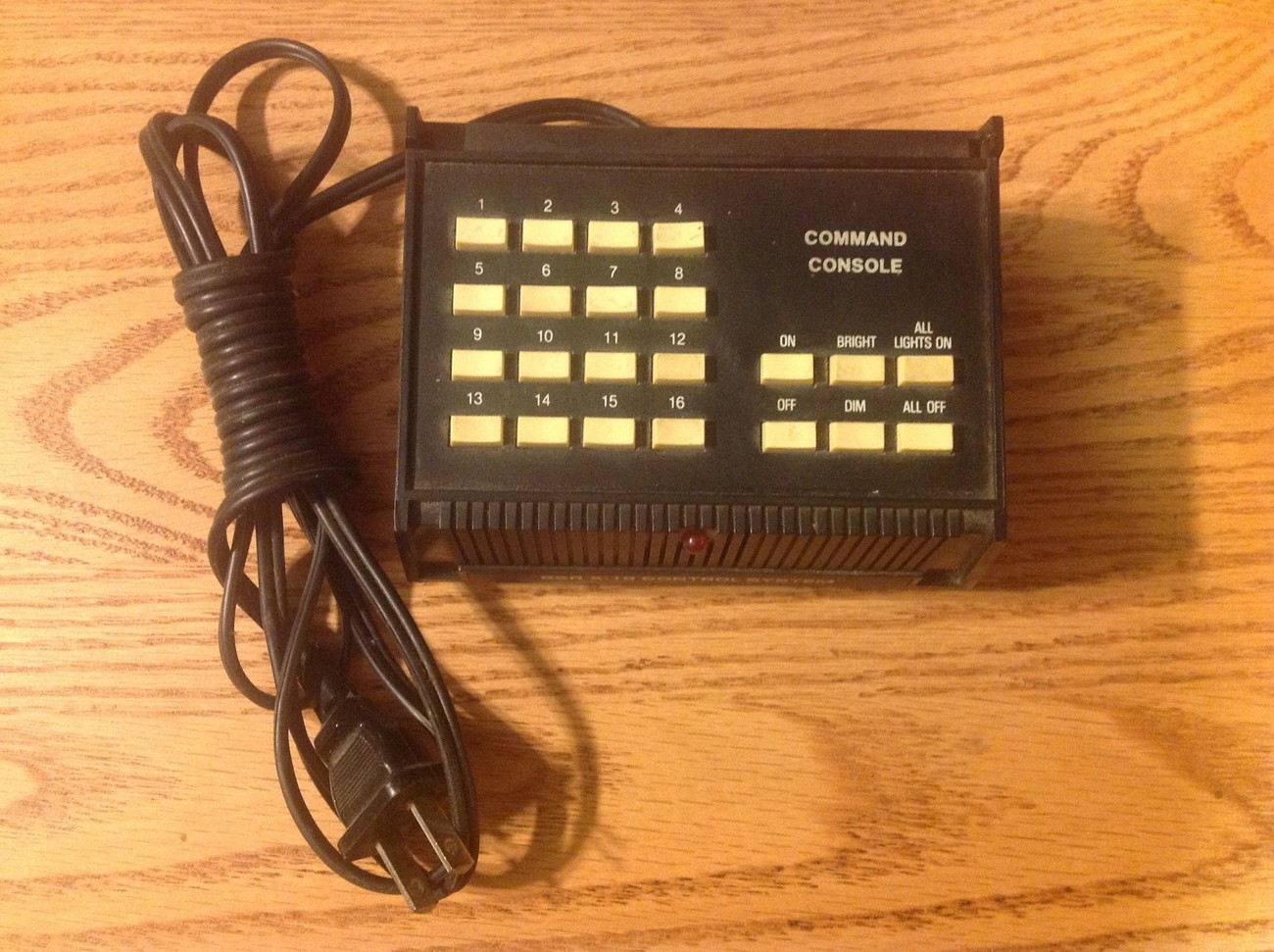 Radio Shack wireless system remote control command center model X10