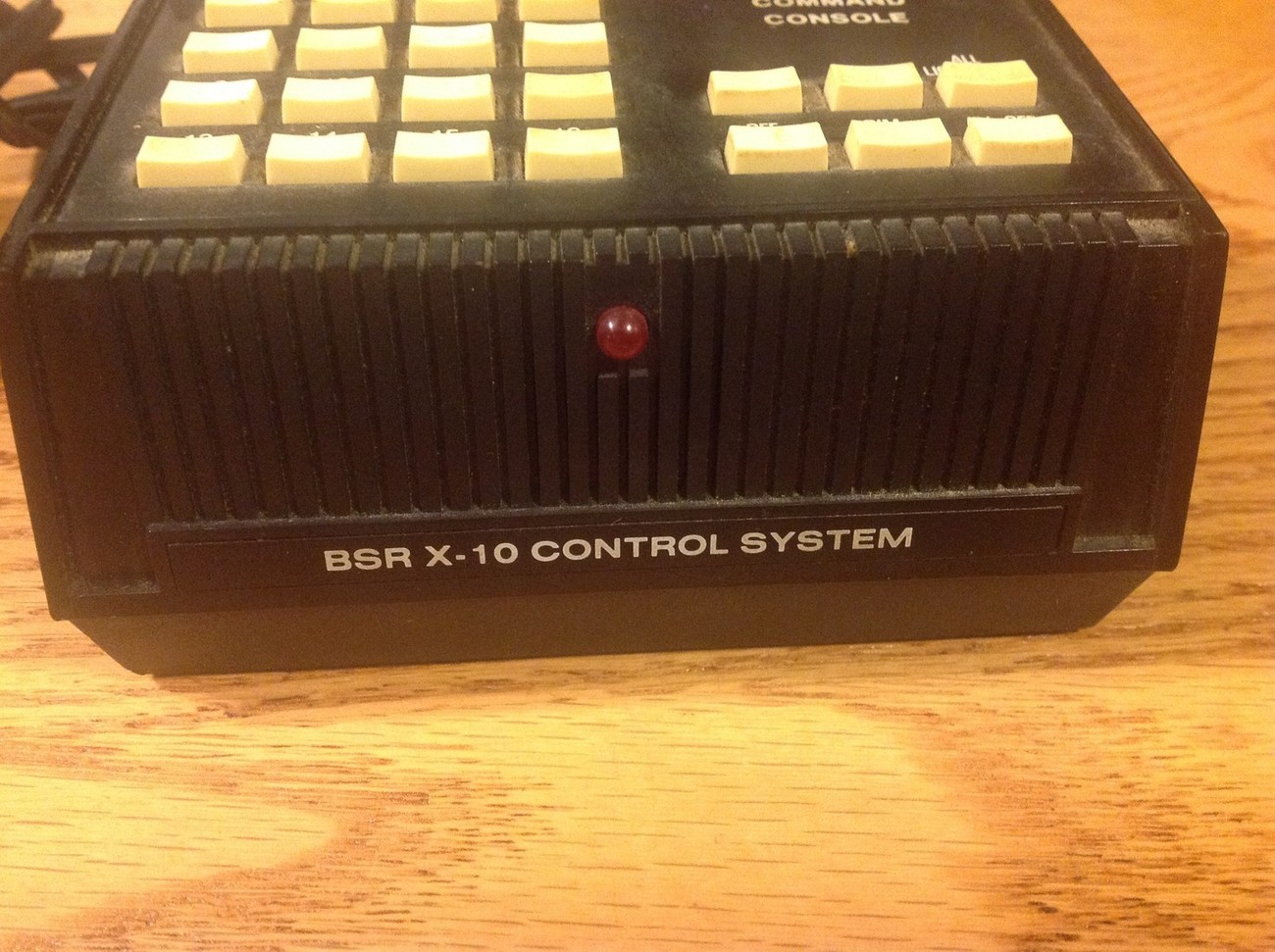 Radio Shack wireless system remote control command center model X10