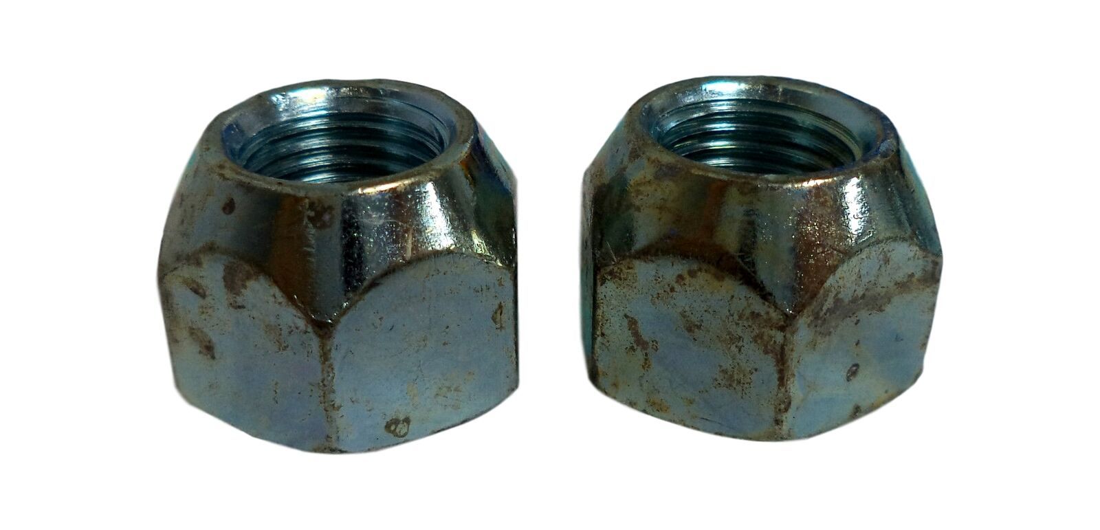 Superior 30-201G W50400 Lug Nuts 1/2" Steel Wheel Open End 13/16" Hex 1 2 13 Left Hand Wheel Bolt