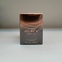 Copper Black By Kenneth Cole For Men 3.4 Oz / 100 Ml Edt Spray New * Sealed Box - $67.99