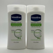 2x Vaseline Intensive Rescue Soothing Stratys 3 Chamomile Lotion, 10 fl oz each - $23.74