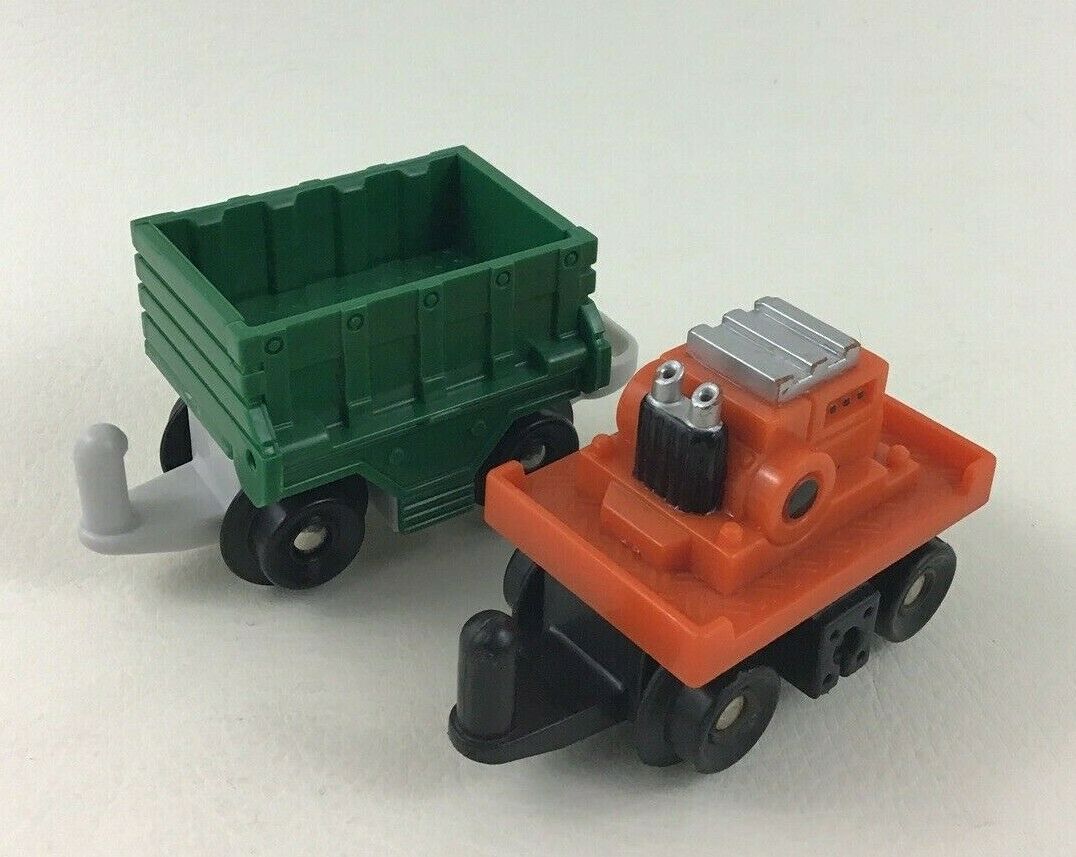 Geotrax Push Trains Generator Cargo Cars Vehicles 4pc Lot Fisher Price ...