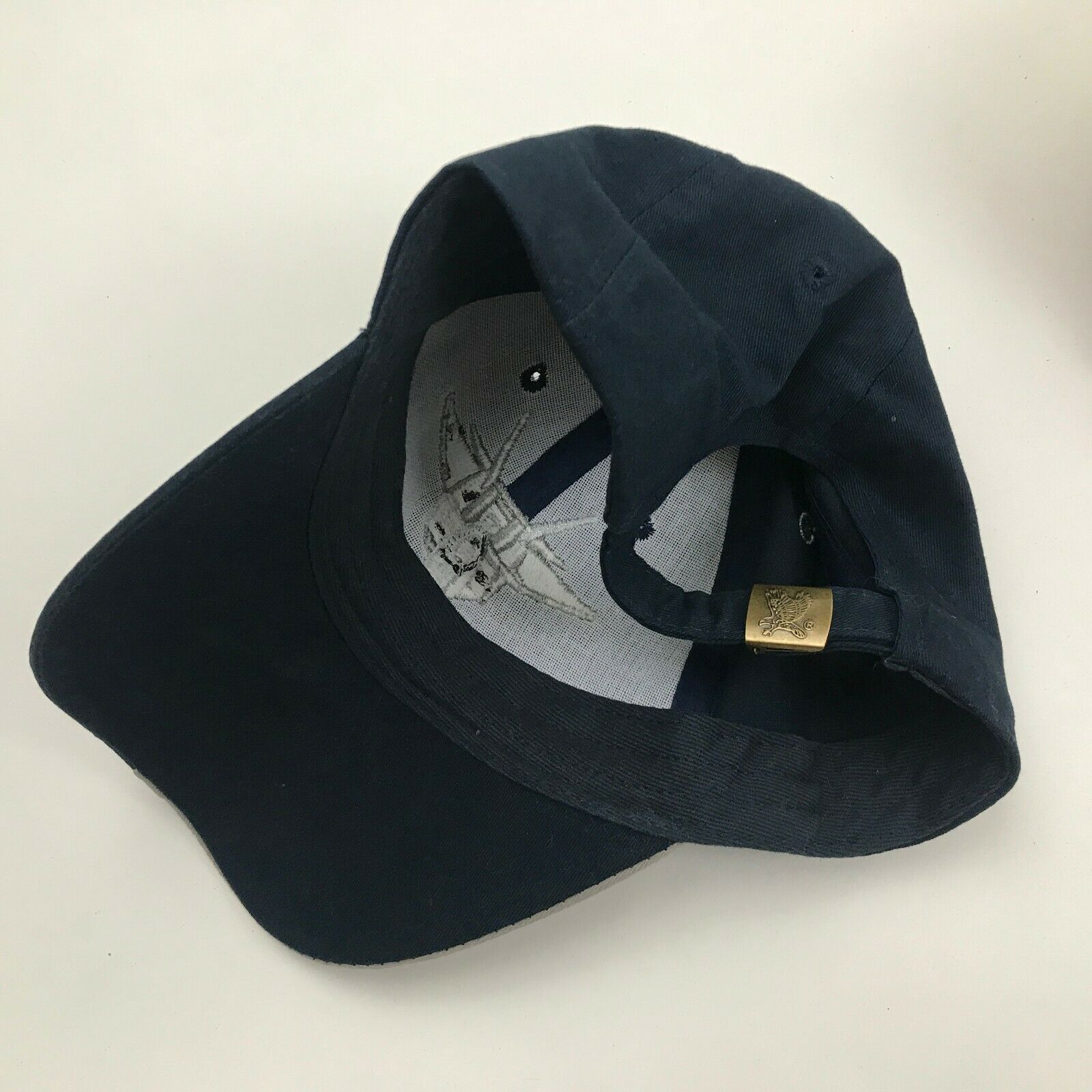 NEW U.S. Air Force F-22 Raptor Hat Cap Blue Gray Strapback Embroidered ...