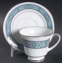 1960&#39;s Vintage Larue Footed Cup &amp; Saucer Collectible China Set by Norita... - $29.99