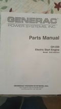 General Parts Manual GH-220 Electric Start Engine Model: EHC-04276-0 - $9.89