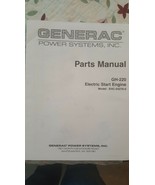 General Parts Manual GH-220 Electric Start Engine Model: EHC-04276-0 - $9.89