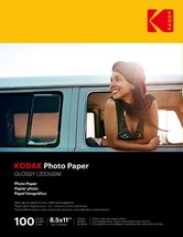 Kodak Glossy - Photo Paper - 8.5"x11", 100 sheets - Pape - $38.99