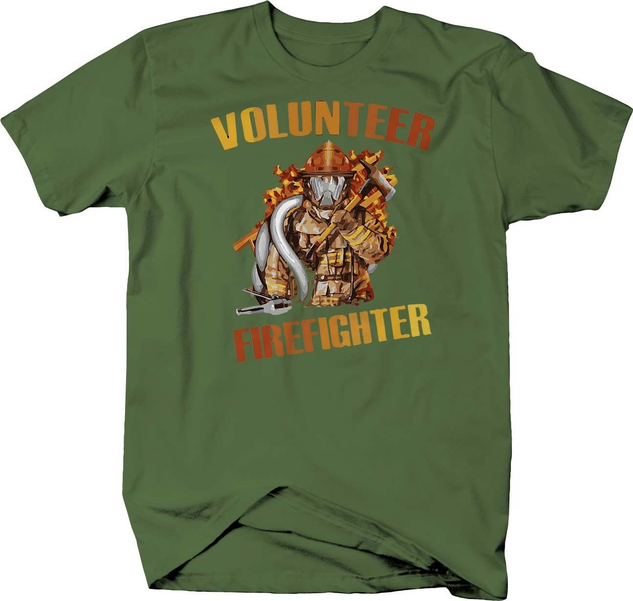 volunteer firefighter t shirts