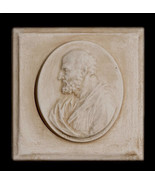 Socrates Ancient Greek Philosopher Bust Sculpture plaque - $19.79