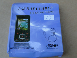 USB data cable for LG KG800 KE500 KE600 KE820 KE850 KE970 KF750 & Software NOS - $17.06