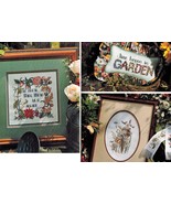 ✔️ Set of 3 Garden Flowers Spring Cross Stitch Charts To Everything a Se... - $4.99