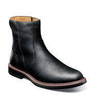 Mens Florsheim Norwalk Plain Toe Side Zip Boot Modern Black CH 13393-010 - $150.00