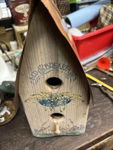 Lenox Handpainted Birdhouse With Copper Roof 12.5” X 6” X 5” - $25.36