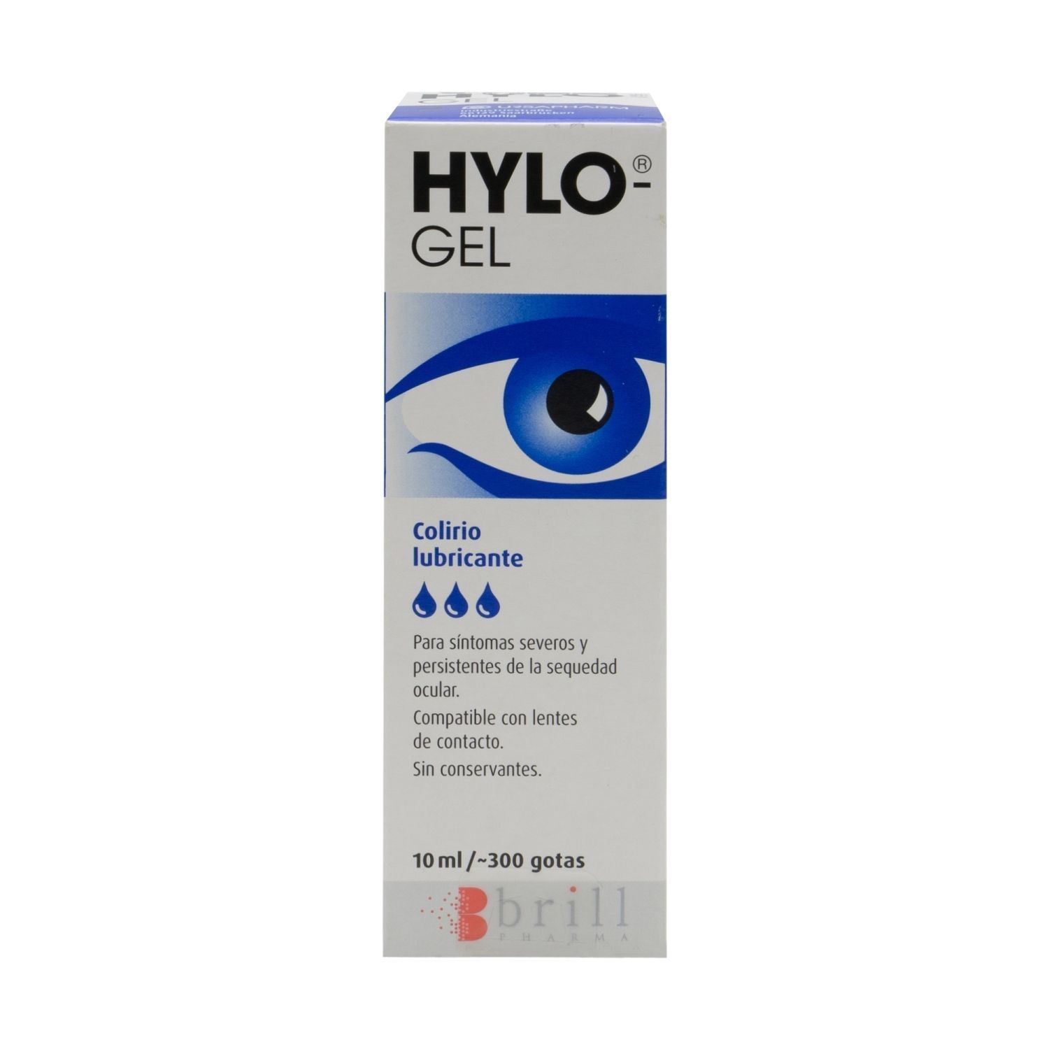 Hylo Gel Eye Drops 10ml Intensive Care Hydration for contact Lens