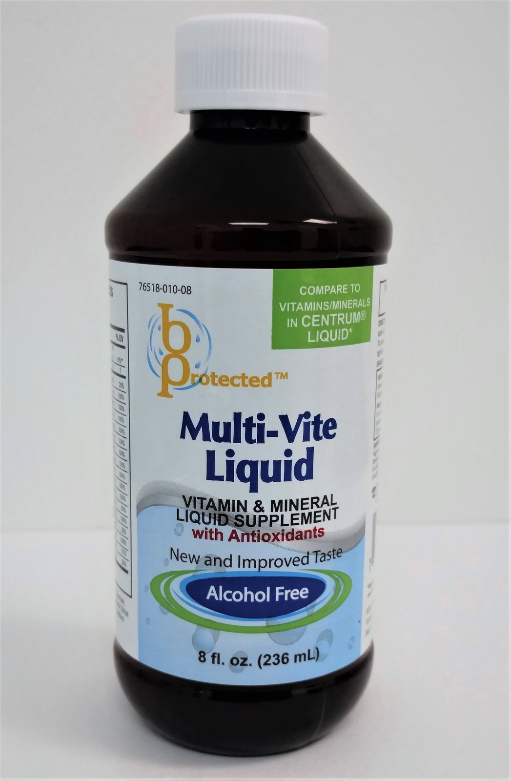 Multivite Liquid Multivitamin with Minerals 8oz Vitamins & Lifestyle
