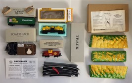 Lot Vintage Bachmann Unused Dog Chow Santa Fe Track Power Model Rr Landscape - $42.08