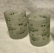 Pair of Baby Yoda Frosted Glasses - £14.65 GBP