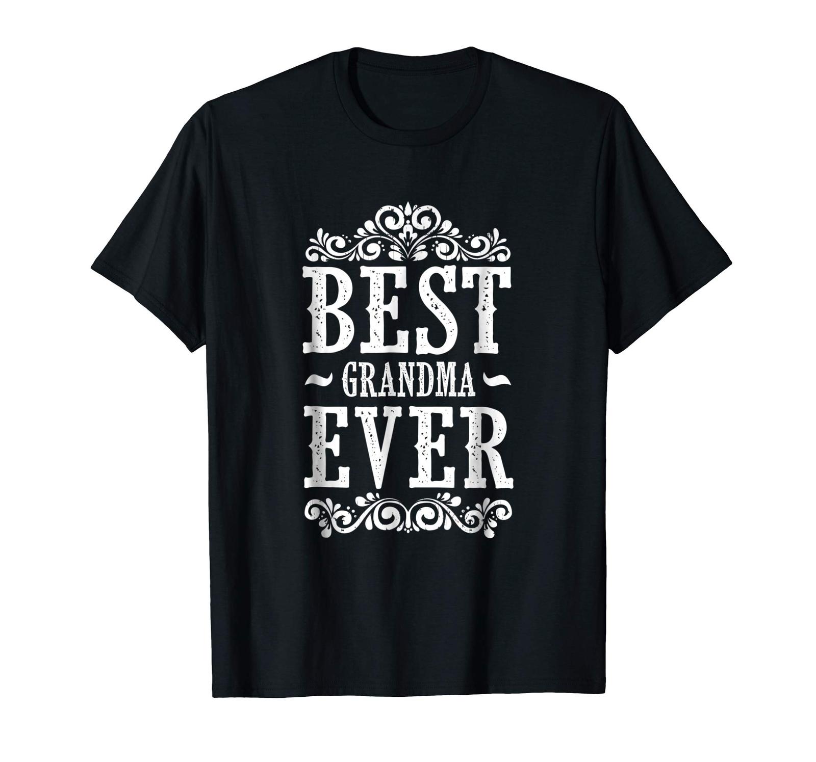 Funny Tee - Best Grandma Ever Proud Grandma Saying T Shirt Men - T-Shirts
