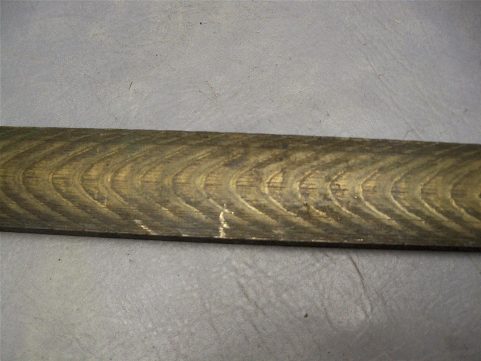 Ampco 18 Aluminum Bronze Bar 2" x 63" x 1/2" Compact Grain C934 QQG