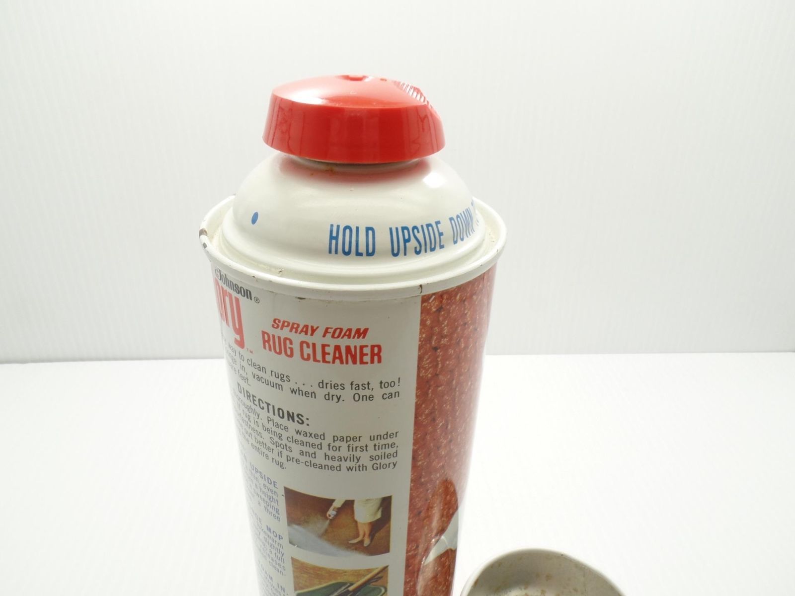 Johnson Glory Spray Foam Rug Cleaner 24 oz 70 Full 42766 Can Display