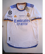 Karim Benzema Real Madrid UCL Final Match Slim White Home Soccer Jersey ... - $110.00
