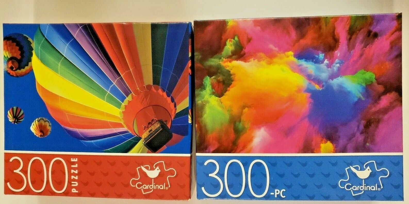 Multicolor Colorful Sea Pebbles Cardinal Jigsaw Puzzles--Brand NEW--300 Piece 
