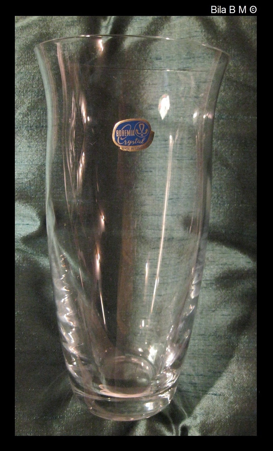 DANSK CRYSTAL Floral VASE with box - FREE SHIPPING - $35.00