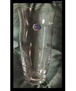 DANSK CRYSTAL Floral VASE with box - FREE SHIPPING - $35.00