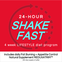 24-hour Shake Fast / 4-week Lifestyle Diet Program - $199.00