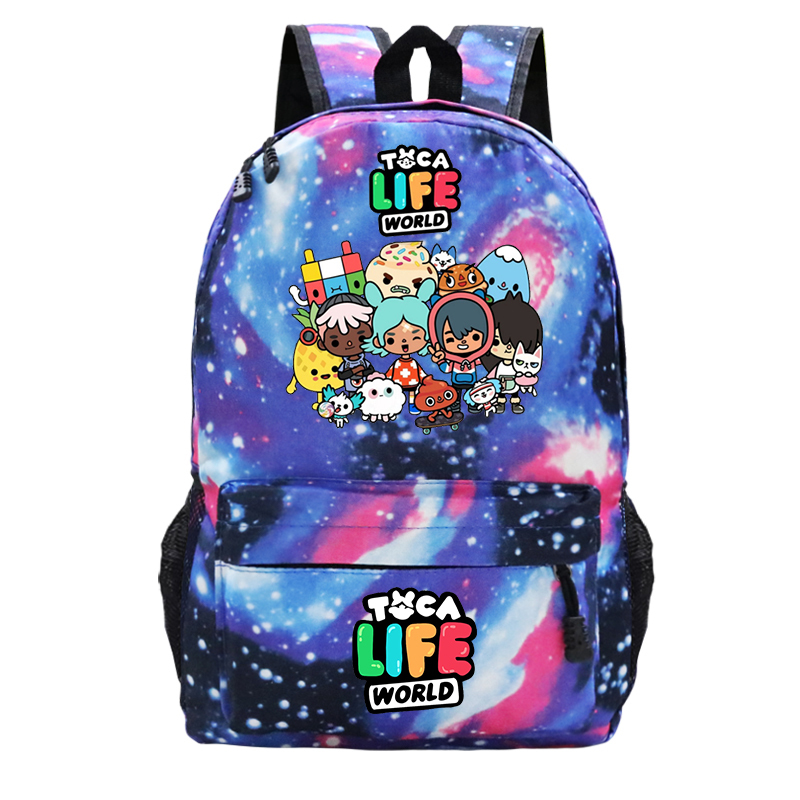 Game Toca Life World Backpack Men Women Toca Boca Life World Classic