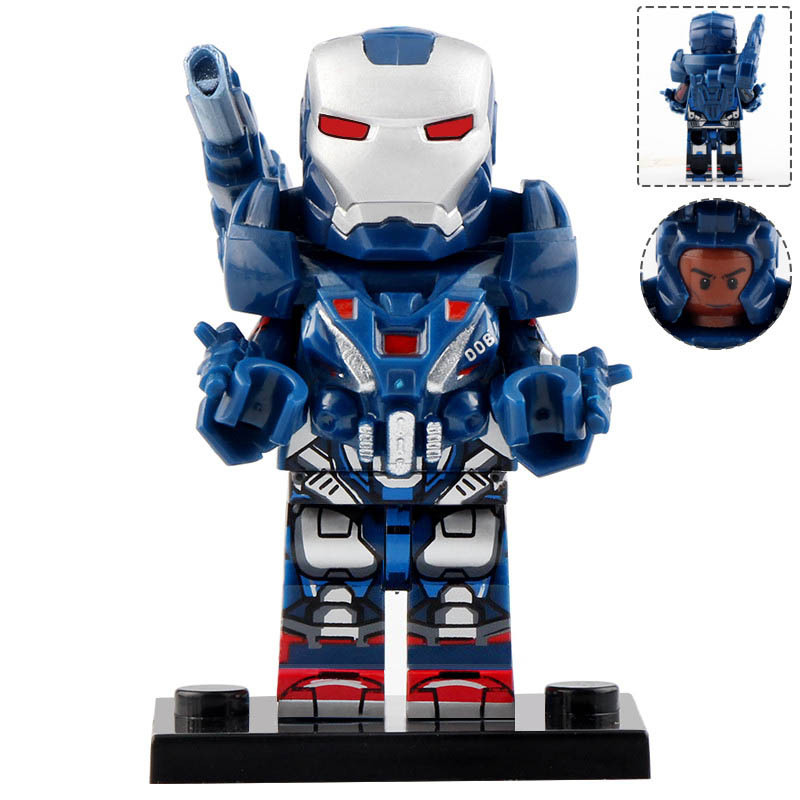 Iron Patriot (Mark 2) Avengers Endgame Minifigures Lego Compatible Toys