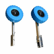 Stainless Steel Boat Transom Launching Wheel Dolly For Inflatable boat image 5