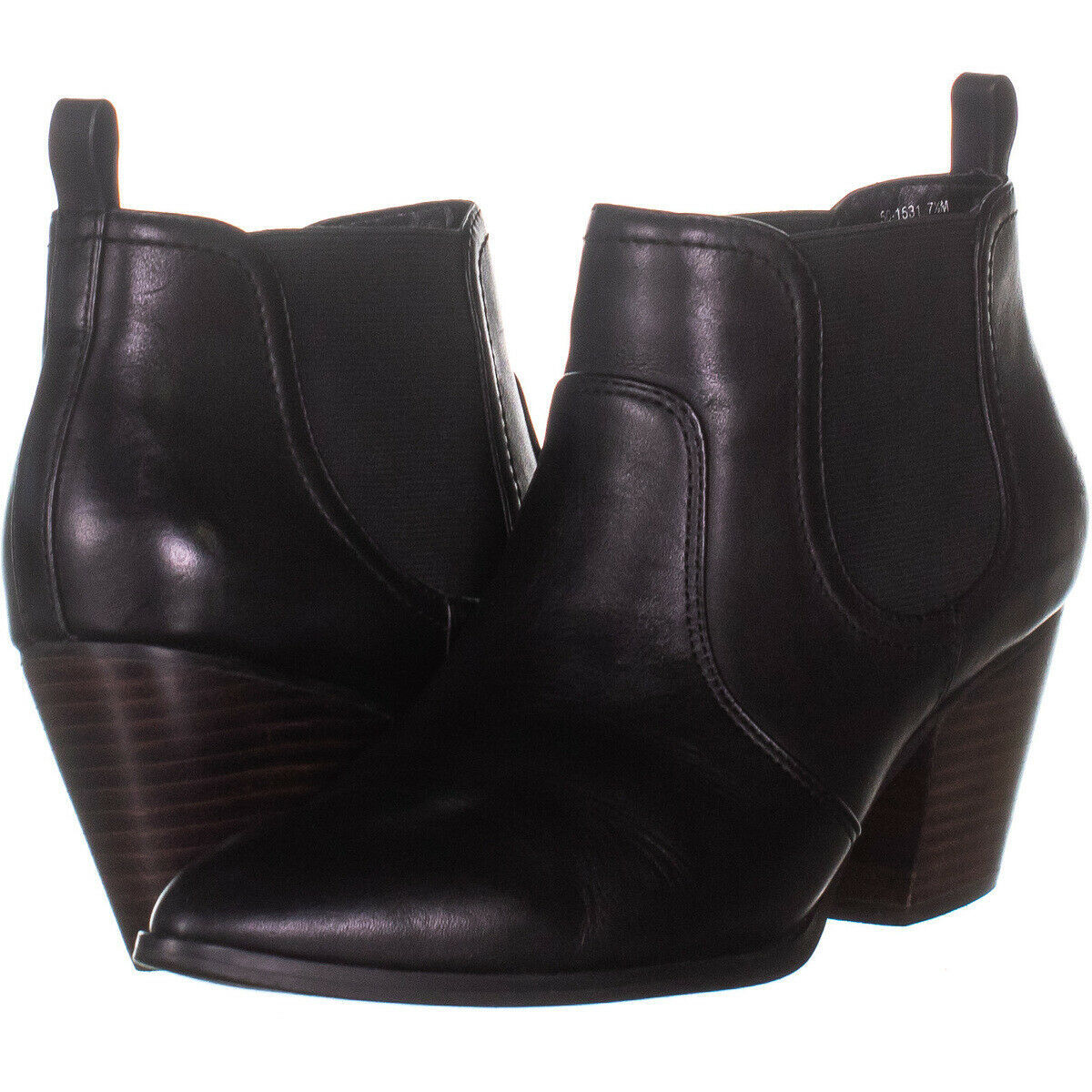 Bella Vita B146 Pointed Toe Ankle Boots 337, Black, 7.5 US - Boots