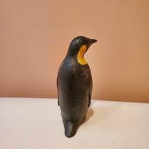 Penguin Figurine, Realistic, 2006 Safari PVC Animal, Emperor Penguin with Baby image 5