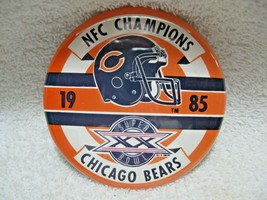 Vintage 1985 Nfc Champions Chicago Bearssuper Bowl XX-Pin Back Button-Football!! - $16.95