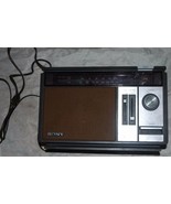 Vintage Radio Sony AM-FM TableTop Radio Model ICF-9540W Wood Grain Case - £44.98 GBP