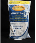 12 Pack Electrolux Canister Style C Vacuum Bags with Micro Filtration - $14.95