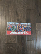 12" MARVEL Super heroes hulk avengers + retro USA STEEL plate display ad Sign - $59.39
