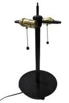 Black Thomasville Albert English Bronze Iron Desk Table Light Lamp $450 AS IS image 6