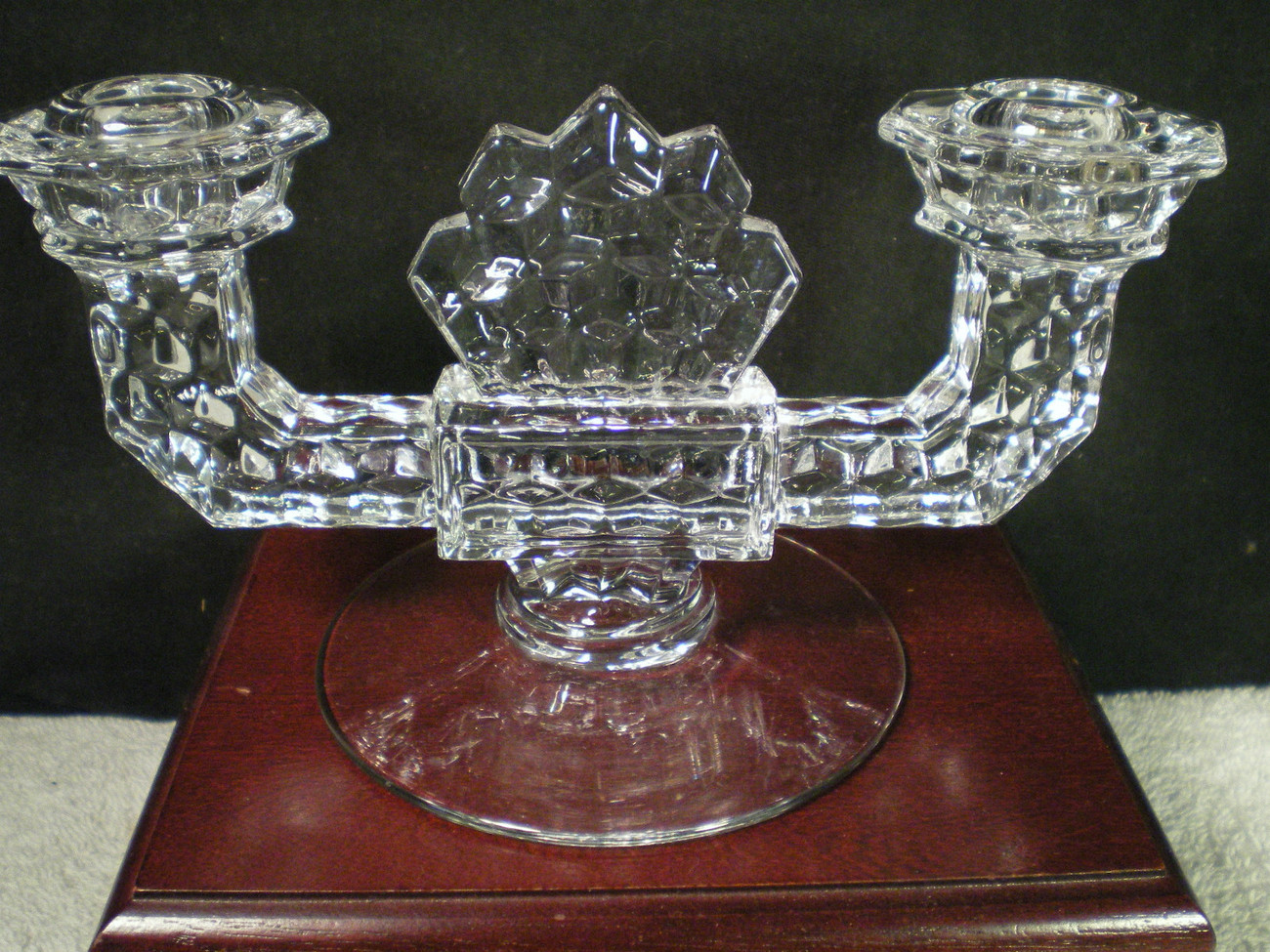 Fostoria American Candle Holder 4 listings