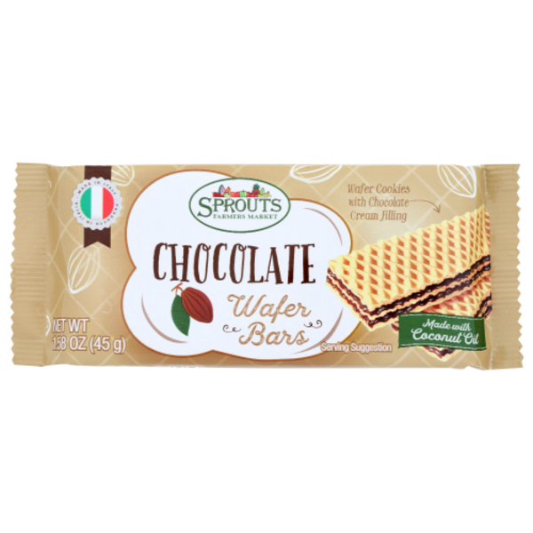 Sprouts Chocolate Wafer Bars Pack of 4