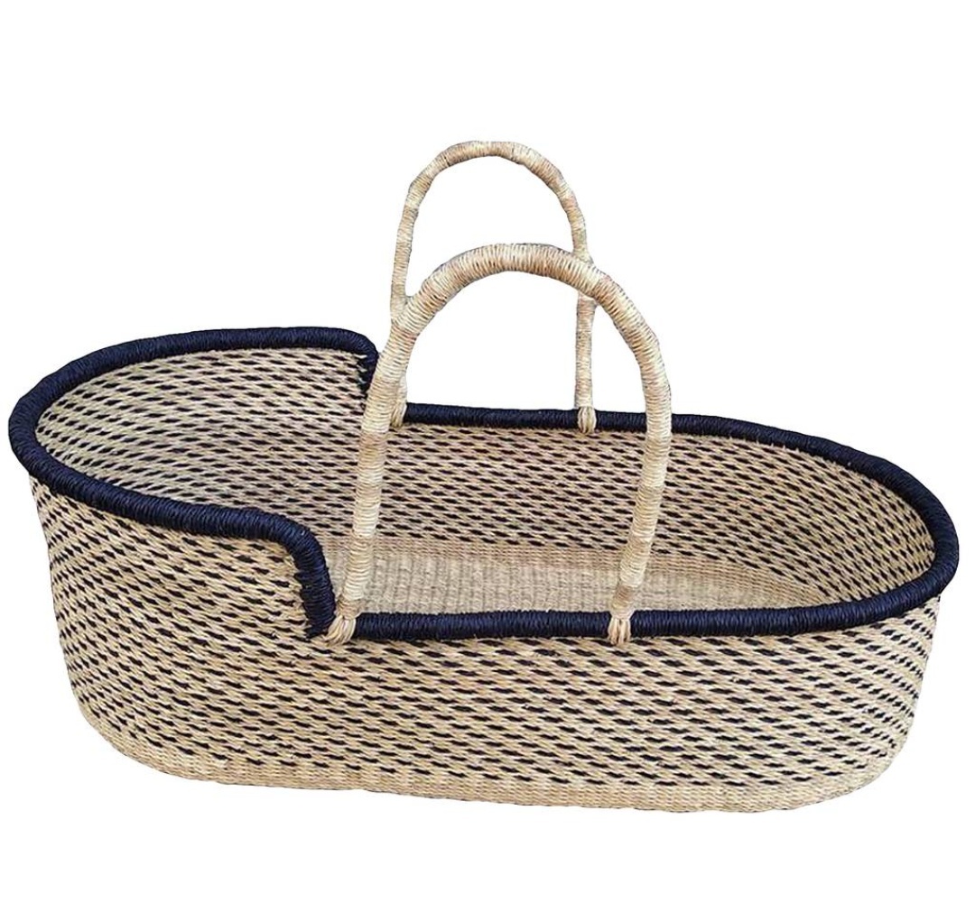 Moses Basket Baby Moses Basket African Basket Moseskorb Bolga