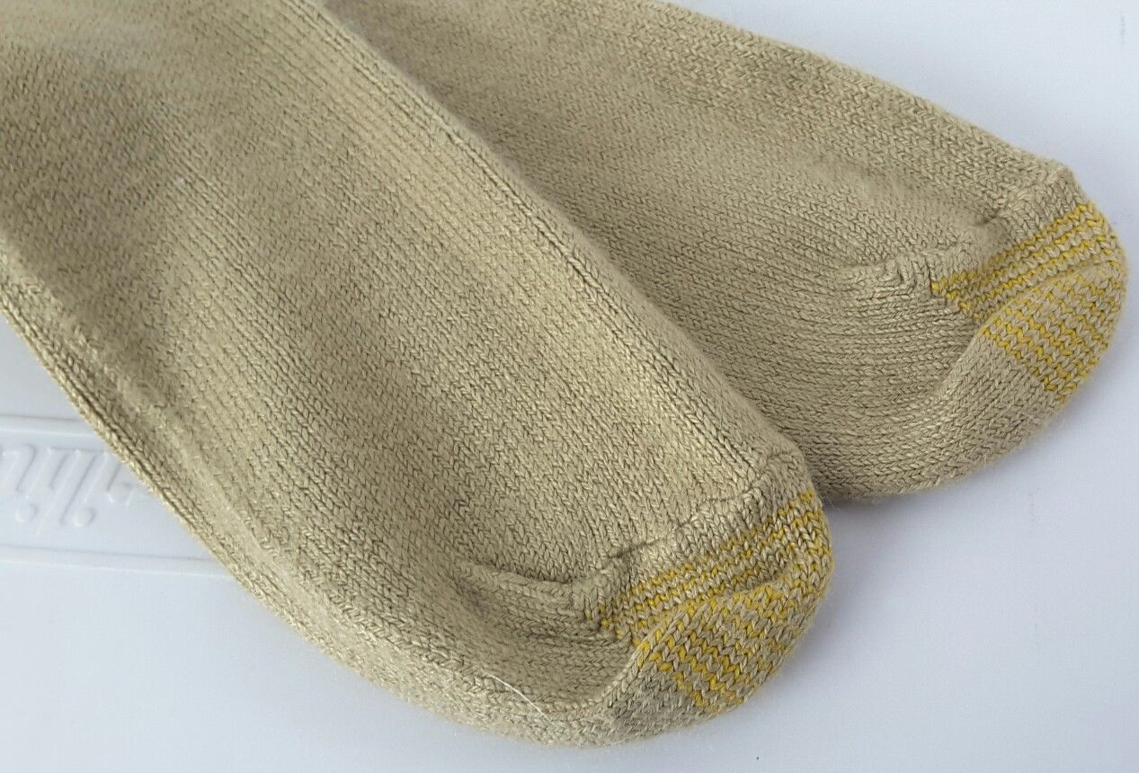 VINTAGE New Gold Toe Men's Fluffies Soft Socks Linenized Orlon Nylon ...