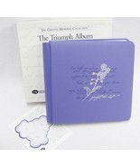 Creative Memories 7x7 Triumph Scrapbook Album Purple Forget Me Not w Pag... - $12.22
